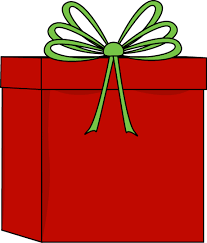 a red present